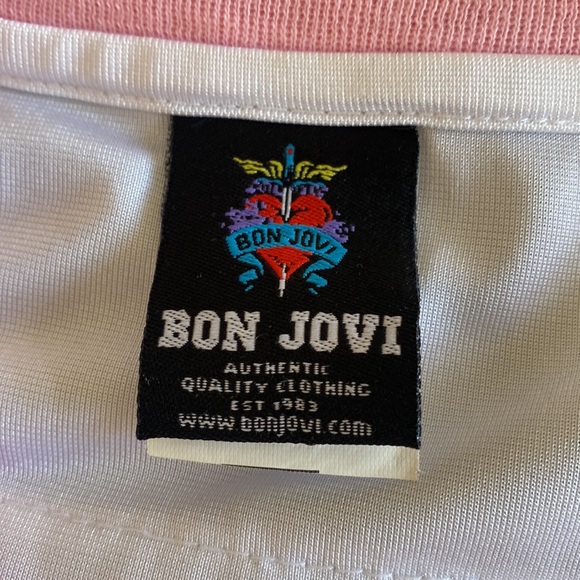 BON JOVI Lost highway world tour 2007-2008 jersey t-shirt. Women size S. - Picture 5 of 9